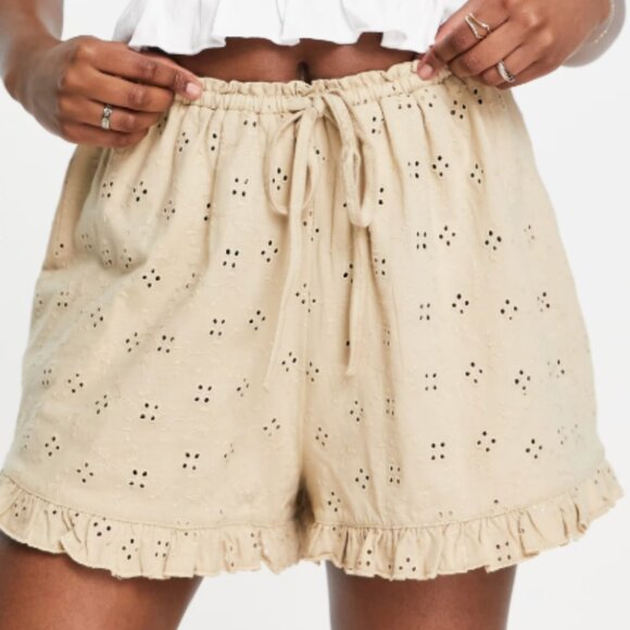 ASOS Pants - Eyelet Shorts - NEVER WORN